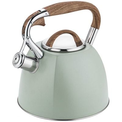 Chef's Delight Stainless Steel Whistling Kettle 2.7L Mint Green