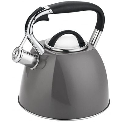 Chef's Delight Stainless Steel Whistling Kettle 2.7L Grey