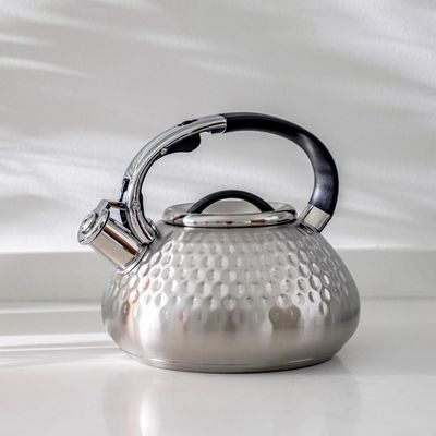 Chef's Delight Stainless Steel Whistling Kettle 3L Silver