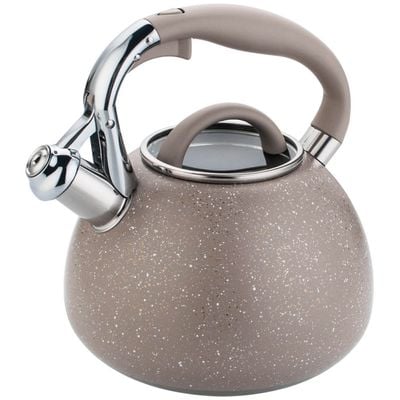 Chef's Delight Stainless Steel Whistling Kettle 2.8L Beige