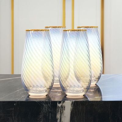 Youthfulbite 4-Piece High-Ball Glass Set 550Ml