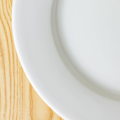 Horeca Porcelain Dinner Plate - White - 27 CM