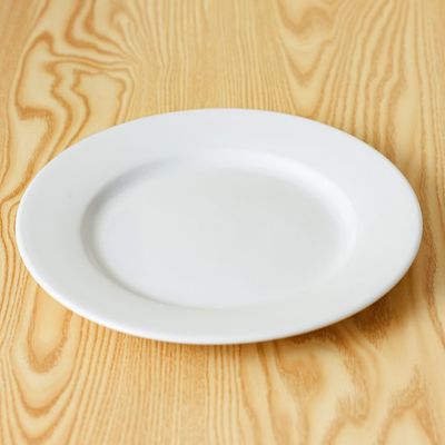 Horeca Porcelain Dinner Plate - White - 27 CM