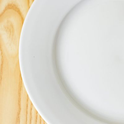 Horeca Porcelain Side Plate - White - 23 CM