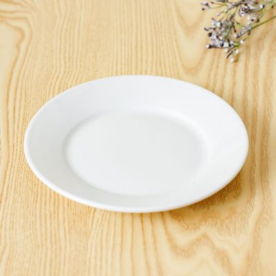 Horeca Porcelain Side Plate - White - 17 CM