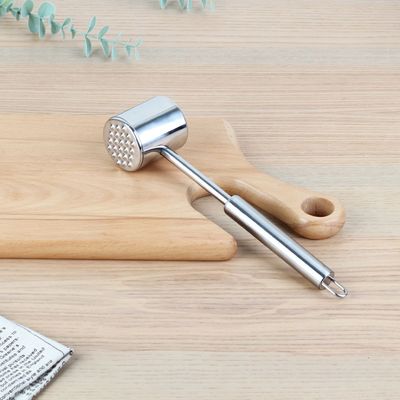 Chef's Delight Stainless Steel Meat Tenderizer,Hammer 26.5X5.7X5Cm