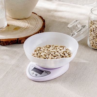 Chef's Delight Kitchen Scale With Bowl Capacity: 5Kg ,Adaptive Power:2Xaaa