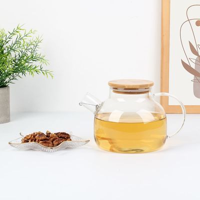 Chef's Delight Borosilicate Glass Tea Pot -1000Ml