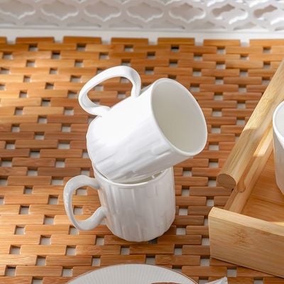 Princess 8-Pc Tea Set - White - 33x24.8x20.5