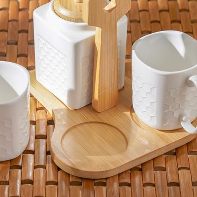 Princess 5-Pc Mug Set - White - 17.2x20x16.5 cm