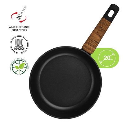 Fissman Frying Pan Feorella 20X4.8Cm With Induction Bottom (Aluminium With Non-Stick Coating)