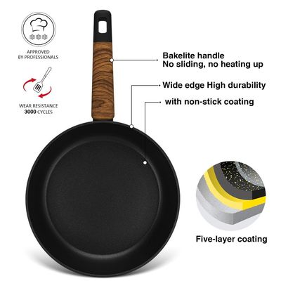 Fissman Frying Pan Feorella 20X4.8Cm With Induction Bottom (Aluminium With Non-Stick Coating)