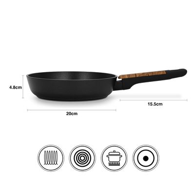 Fissman Frying Pan Feorella 20X4.8Cm With Induction Bottom (Aluminium With Non-Stick Coating)