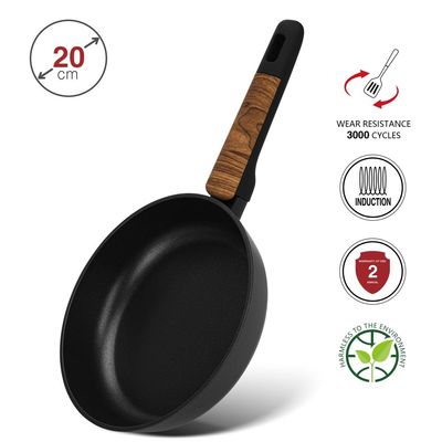 Fissman Frying Pan Feorella 20X4.8Cm With Induction Bottom (Aluminium With Non-Stick Coating)