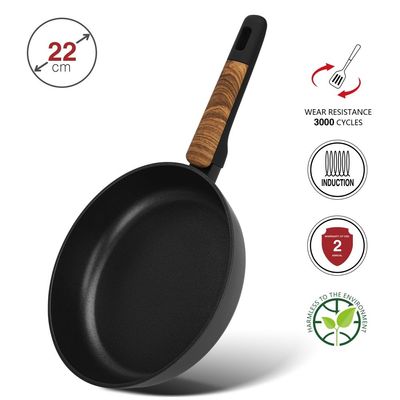 Fissman Frying Pan Feorella 22X5.0Cm With Induction Bottom (Aluminium With Non-Stick Coating)