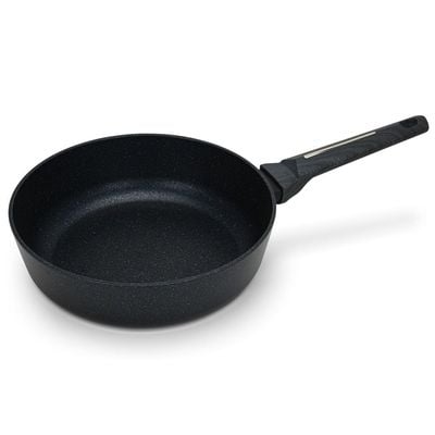 Fissman Deep Frying Pan Ferro 24X7Cm With Induction Bottom (Aluminium With Non-Stick Coating)