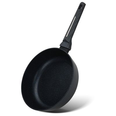 Fissman Deep Frying Pan Ferro 24X7Cm With Induction Bottom (Aluminium With Non-Stick Coating)