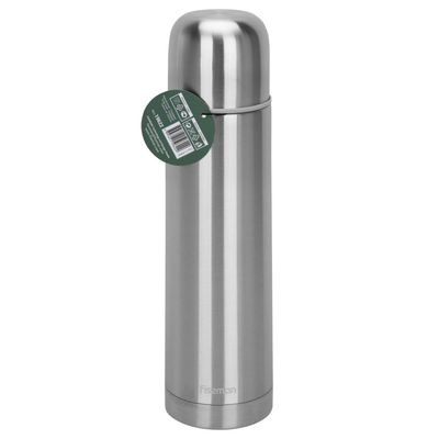 Fissman Double Wall Vacuum Flask 750Ml (Stainless Steel)