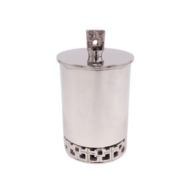 Avalon Canister 10X10X16 Cm Nickel