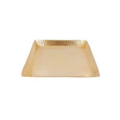 Avalon Square Tray 25X25X2 Cm Gold