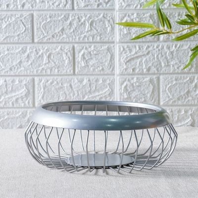 Avalon Bowl Large 28X28X10 Cm Matt Silver