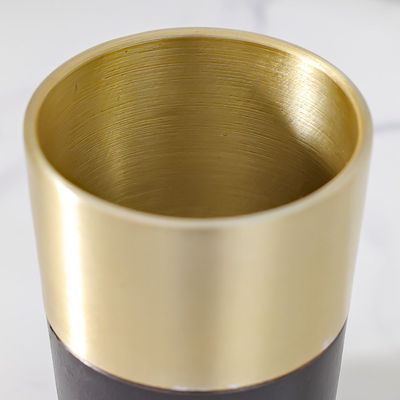 Avalon Glass 8X8X10 Cm Gold,Bronze