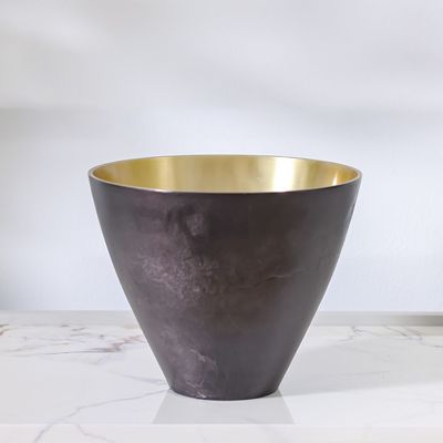 Avalon Bowl 25X25X20 Cm Gold,Bronze