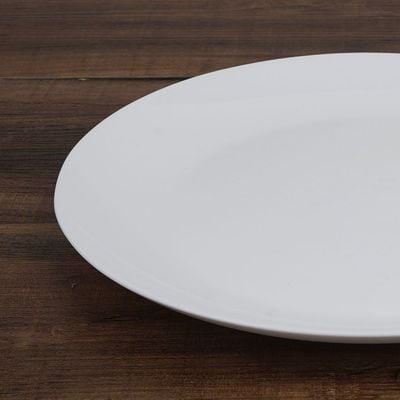 Essential Round Opal Dinner Plate White 27Cm