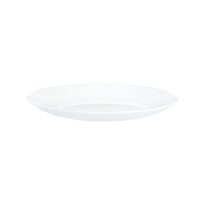 Essential Round Opal Side Plate White 19Cm