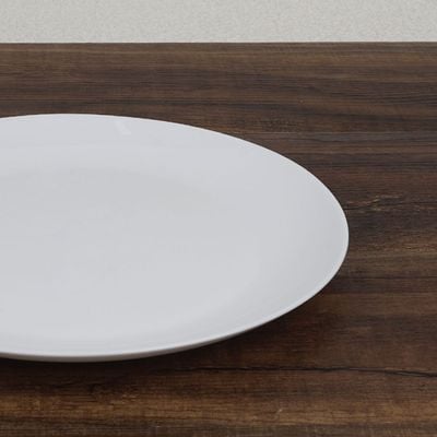 Essential Round Opal Side Plate White 19Cm