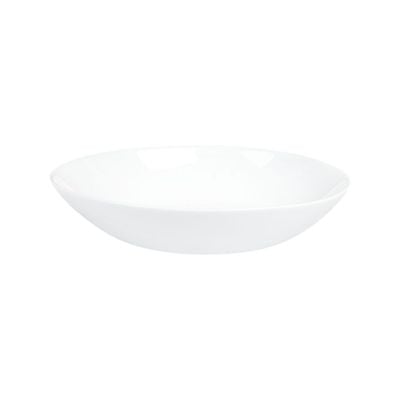 Essential Round Opal Soup Plate White 21Cm