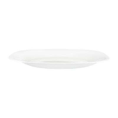 Essential Square Opal Dinner Plate White 28Cm