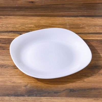 Essential Square Opal Dinner Plate White 28Cm