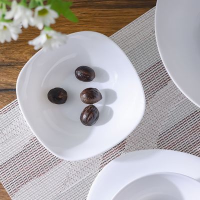 Essential Square Opal Cereal Bowl White 16Cm
