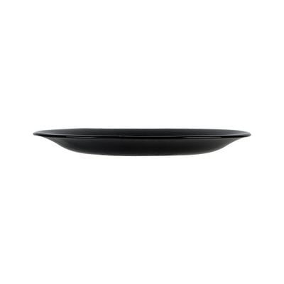 Essential Square Opal Side Plate Black 22Cm