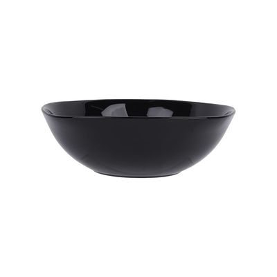 Essential Square Opal Cereal Bowl Black 16Cm