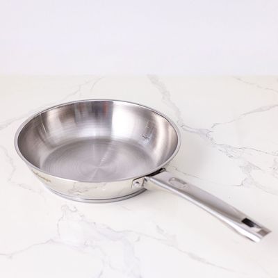 Chef's Delight Stainless Steel Deep Frypan 24CM