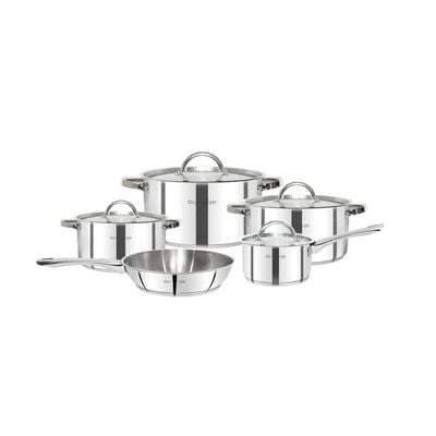 Chef's Delight 9 -Piece Stainless Steel Cookware Set