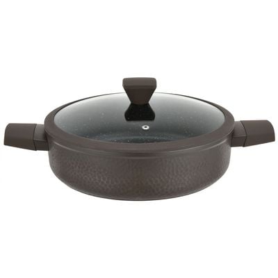 Chef's Delight Bistro Shallow Pot with Lid 28x8cm