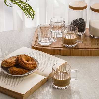 Minetta 4-Piece Glass Mug 200ml