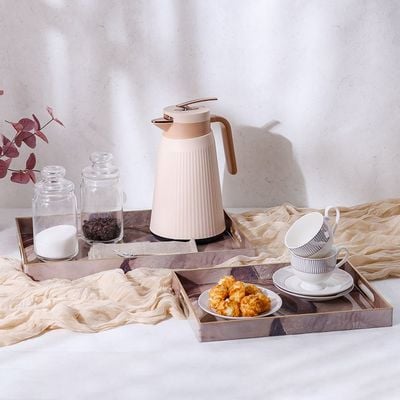 Elizabeth 2-Piece Serving Tray -45.4X29.5X4CM,35X25X4CM