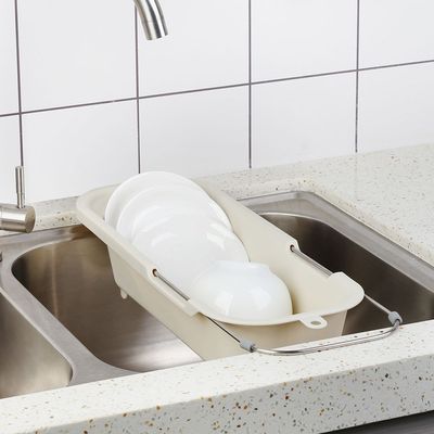 Jake Extendable Over Sink Dish Rack 45-60X17X10 Cm