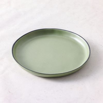 Milano Melamine Dinner Plate Green 27Cm