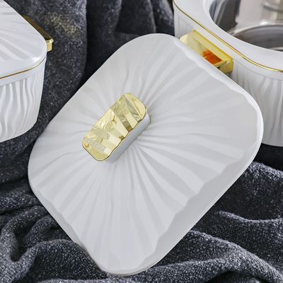 Crinkle 3-Piece Casserole Set -1000,1500,2000ml 