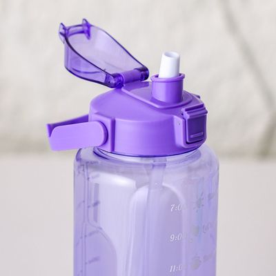 Alpine Aqua Gym Bottle Purple 2000ml 11x29.8CM 