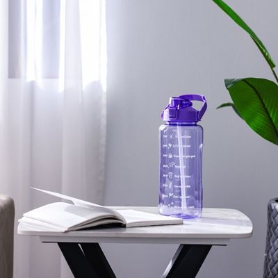 Alpine Aqua Gym Bottle Purple 2000ml 11x29.8CM 