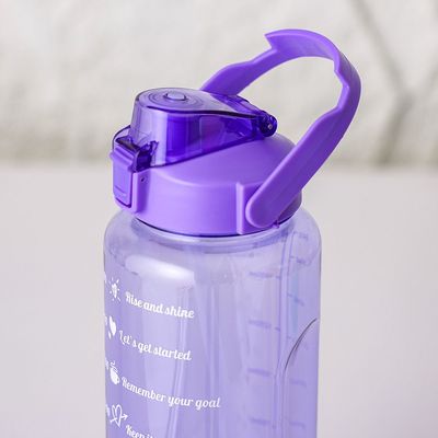 Alpine Aqua Gym Bottle Purple 2000ml 11x29.8CM 