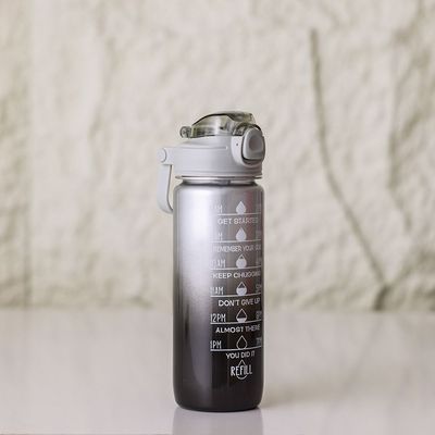 Alpine Aqua Sports Bottle Grey 750ml 7.5x24.3CM 