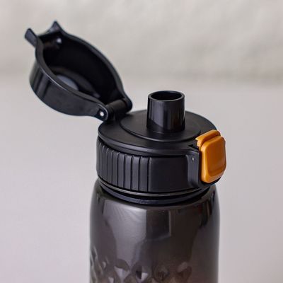 Alpine Aqua Sports Bottle Black 750ml 8.3x22.3CM 