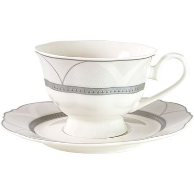 Youthful Bite Ellipse 8-Piece Cup & Saucer Set Serve -4